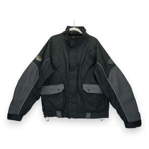 Vintage Y2K Harley Davidson Men's Motorcycle Jacket‎ Riding Size Medium Full Zip